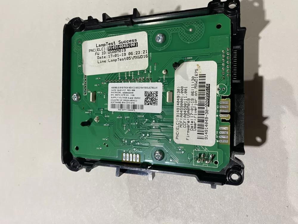 Electrolux Dryer A00994203 914914050 A03965802  Control board AZ141168 | BK2280