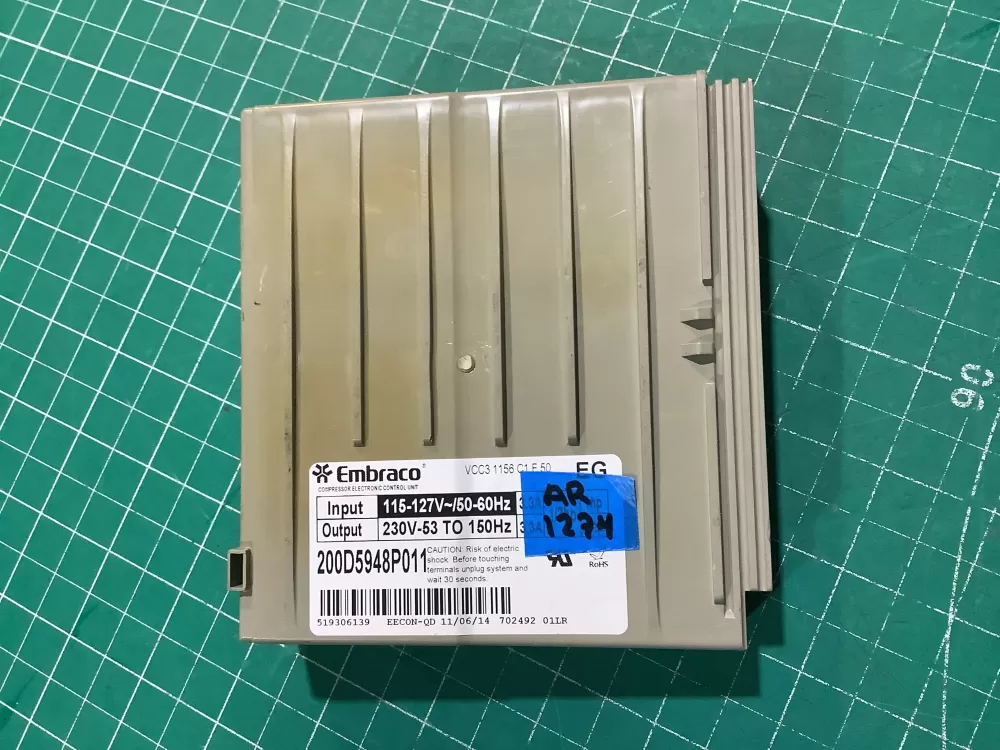 GE 200D5948P011 Refrigerator Display UI Control Board AZ227639 | AR1274
