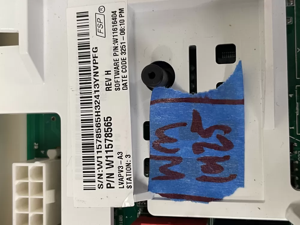 Whirlpool KitchenAid Roper W11578565 Washer Control Board AZ52801 | Wm1925