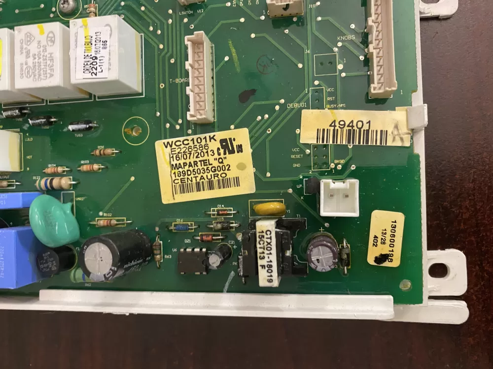 GE 189D5035G002 WH12X20274 Washer Control Board AZ36251 | BK449