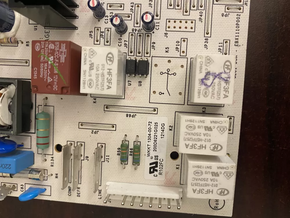 GE WR55X11072 Refrigerator Control Board AZ36313 | BK453