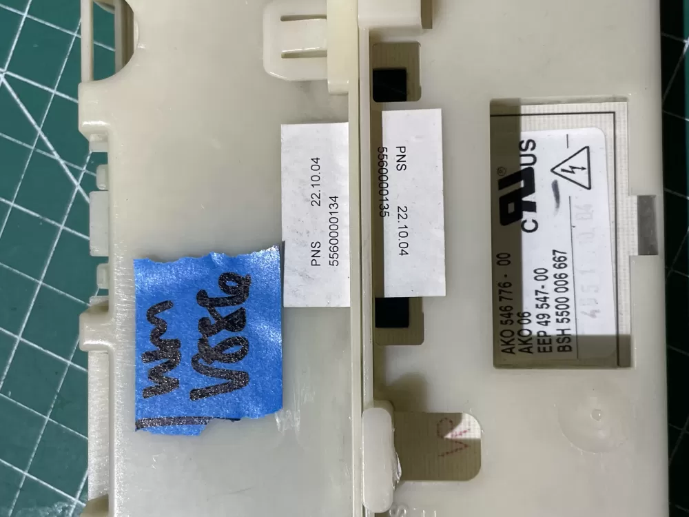 Bosch Main Control Board 00432218 AZ196301 | Wmv886