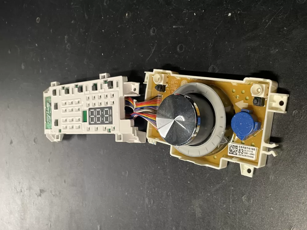 LG EBR35661158 Washer Display Control Board UI Assembly