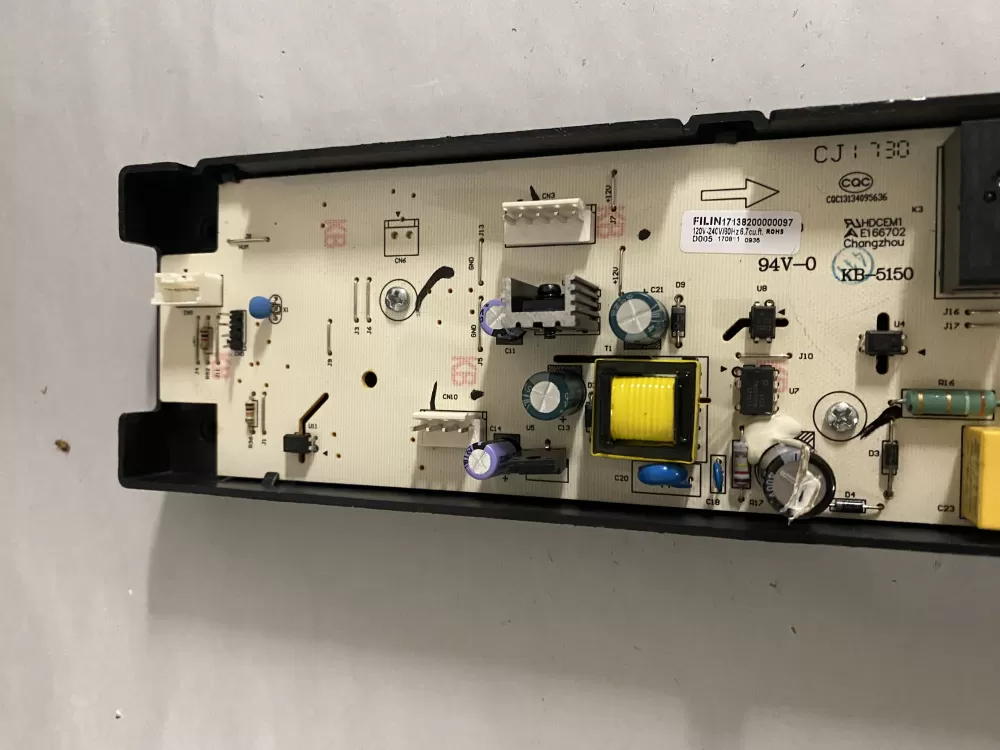 Midea 17138200003651 17138200000097 Dryer Control Board AZ192774 | BK62