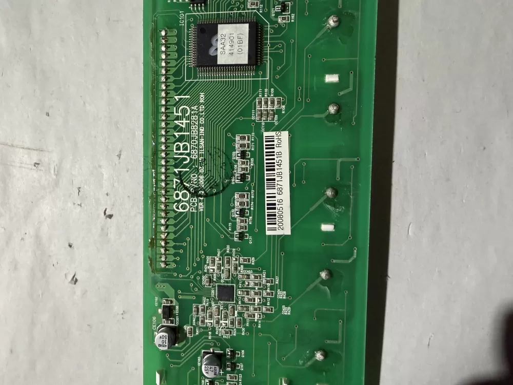 Kenmore LG 6871JB1451B Refrigerator Control Board Dispenser AZ211287 | KM546