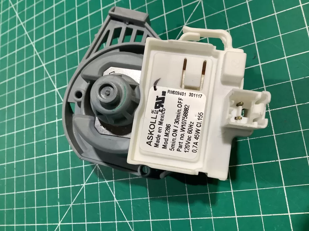 KitchenAid W10914557 Dishwasher Kitchen Aid Drain Pump AZ143242 | SL168
