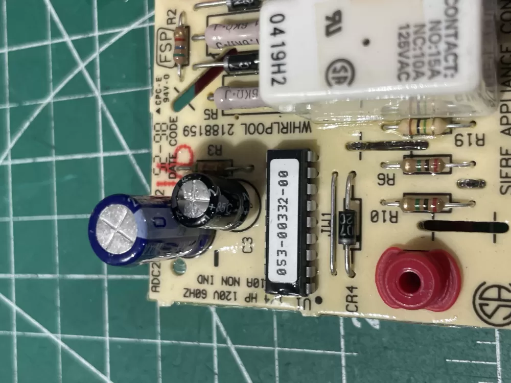 Whirlpool 4388932 2303824A Refrigerator Defrost Control Board AZ192638 | Wm366