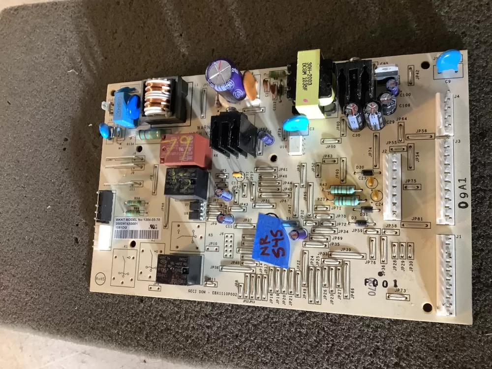 GE EBX1110P002 200D49742G001 Fridge Control Board AZ110677 | NR545