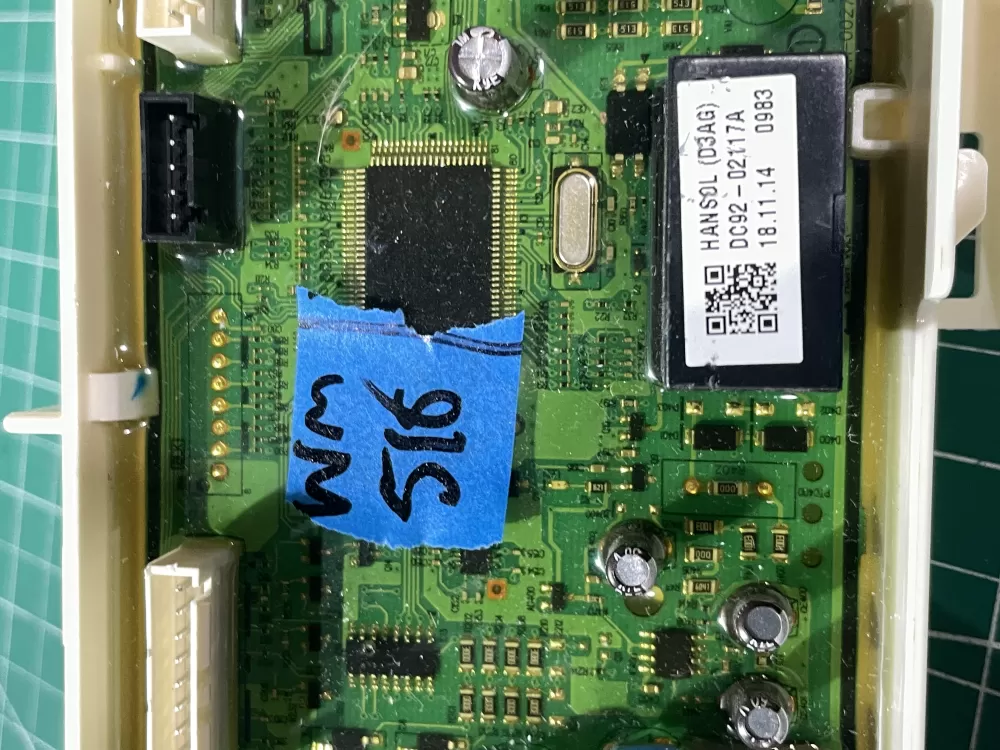 Samsung DC92 02117A DC41 00274A Washer Control Board AZ195453 | Wm518