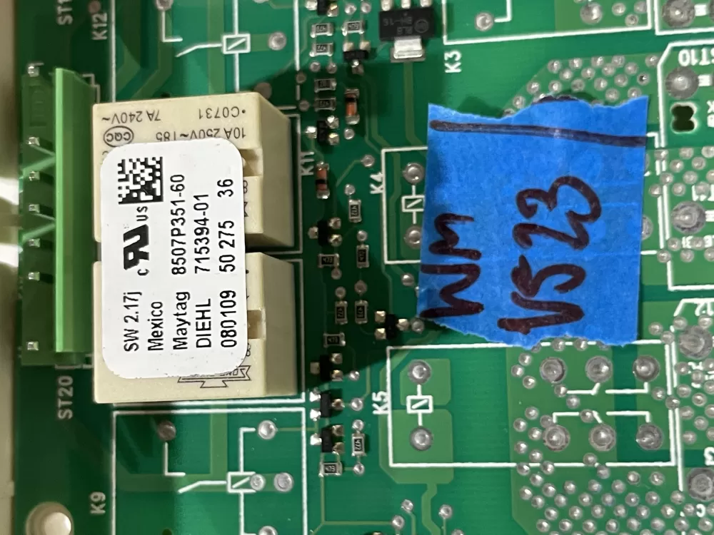 Maytag 8507p351 60 Range Control Board AZ164593 | Wmv523