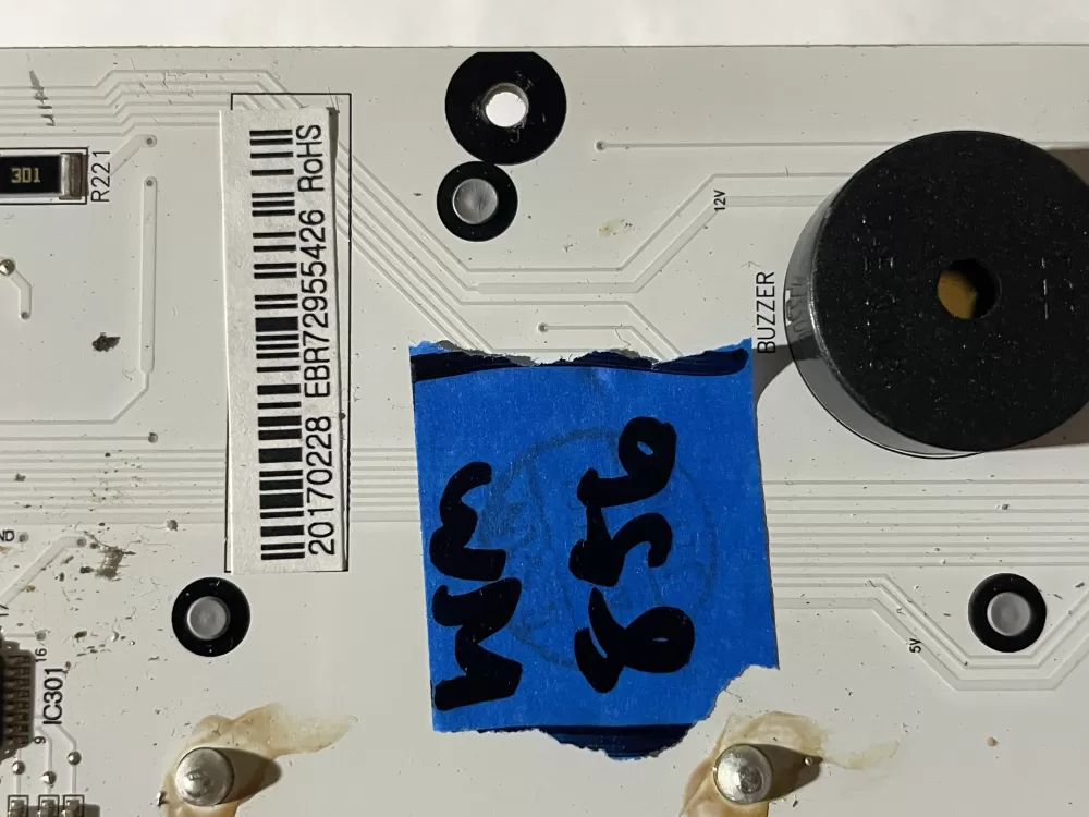 LG EBR72955422 EBR72955426 Refrigerator Control Board AZ189339 | Wm856