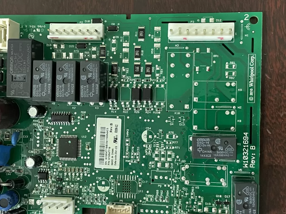 Whirlpool Maytag W10547719 Refrigerator Control Board AZ58850 | KM2044