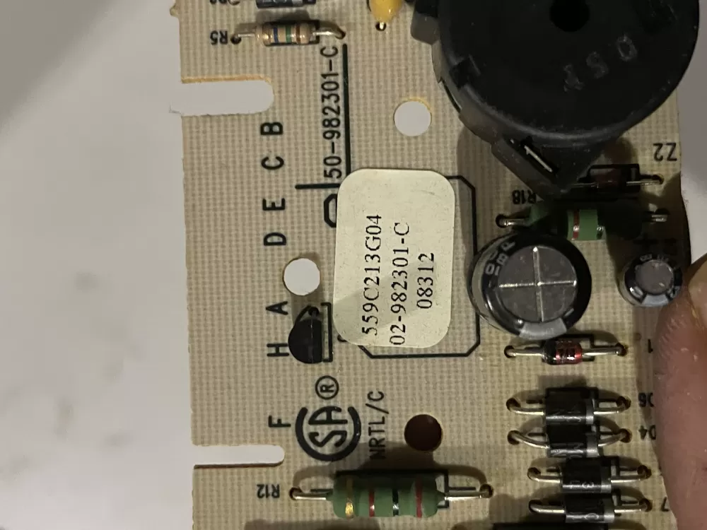 GE 559C213G05 50-982301 50-982301 Dryer Control Board AZ31763 | Wm16