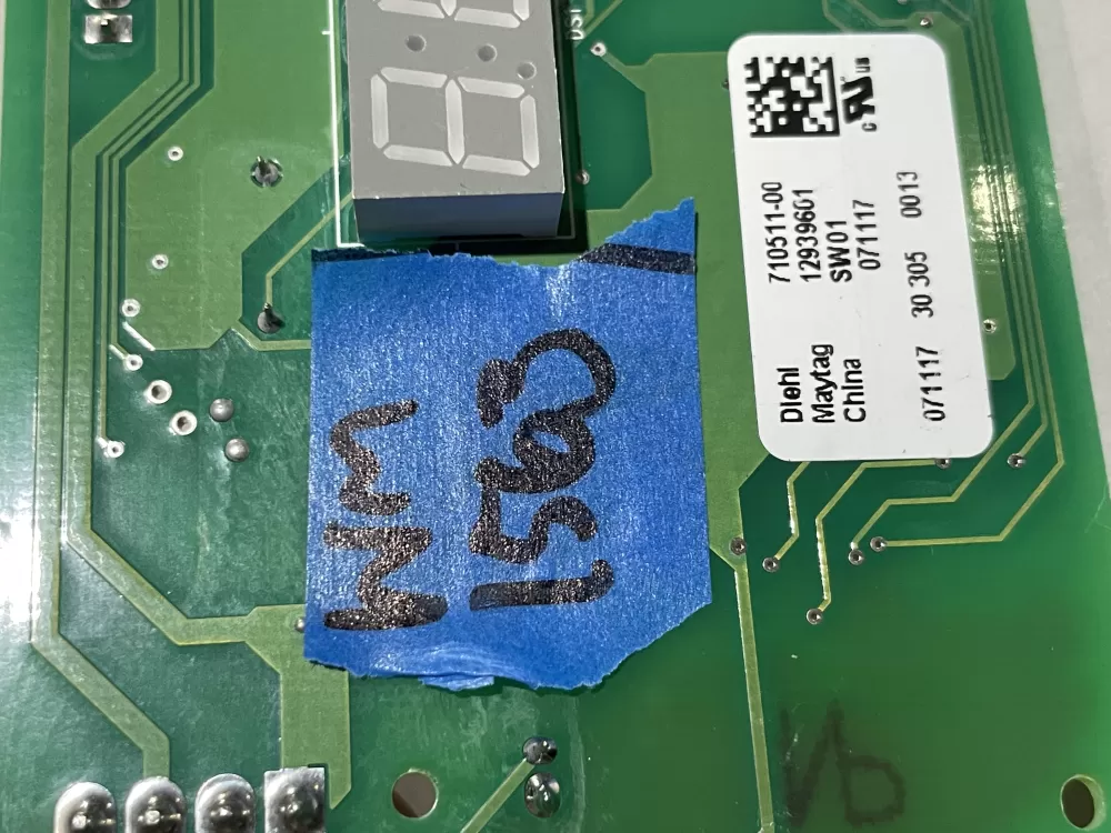 Maytag 12939601 67006294 5 Control Board AZ188870 | Wm1563