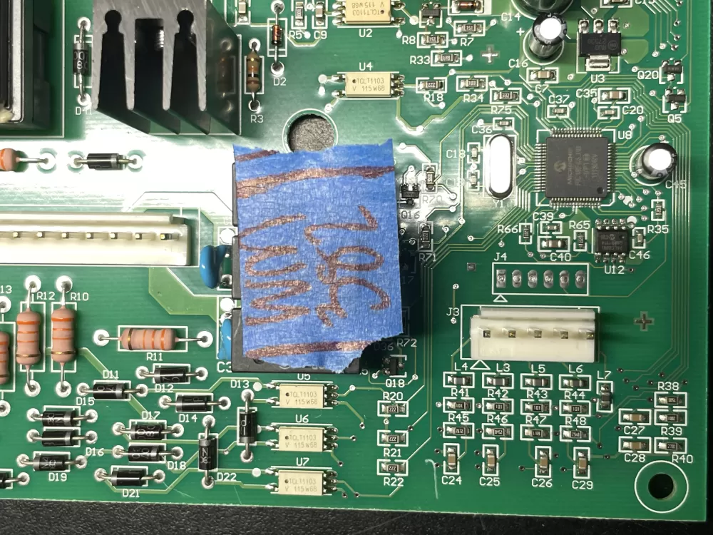 Whirlpool W10312695 Refrigerator Control Board AZ36552 | Wm382