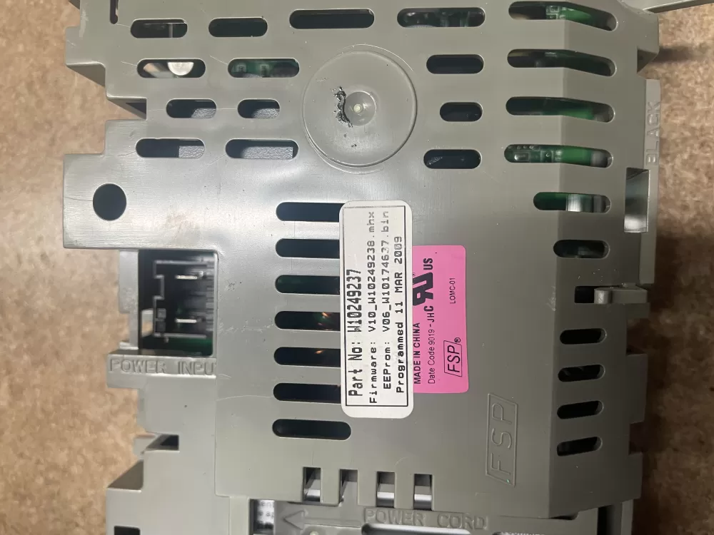 Whirlpool W10249237 B Washer Control Board # W10249237 B819 AZ11020 | KM1079