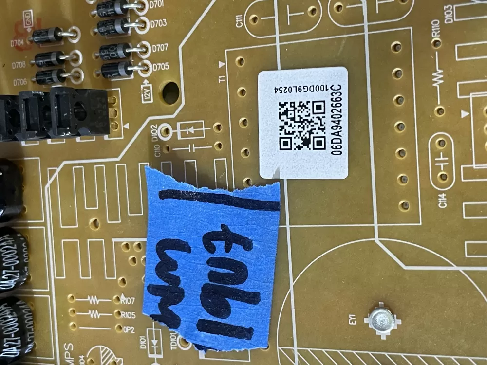 Samsung DA94-02663C Refrigerator Control Board AZ96199 | Wm1907