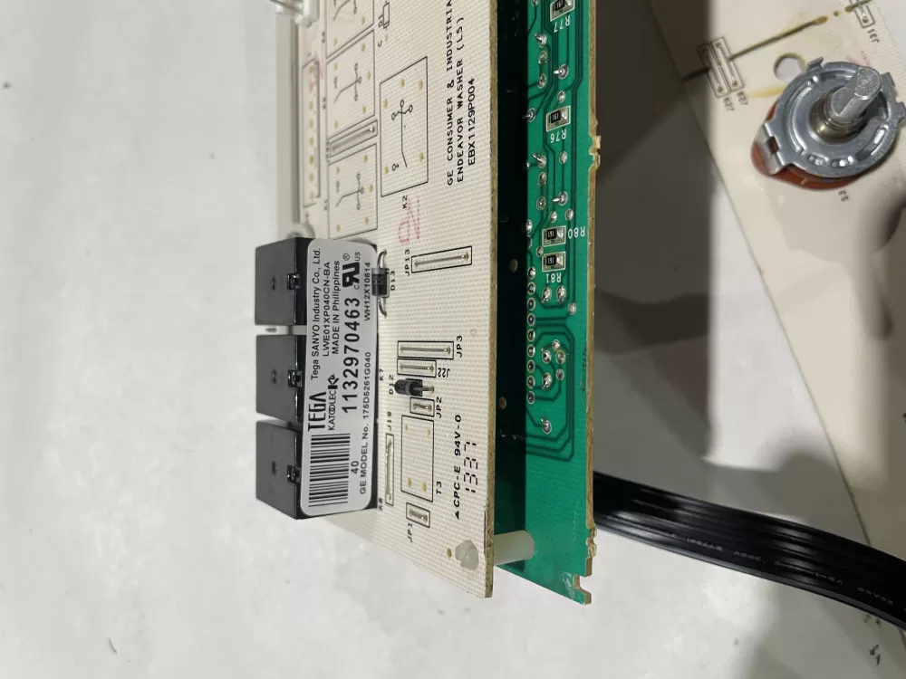 GE 175D5261G040 EBX1129P004 WH12X10614 Washer Control Board AZ150600 | KM1989