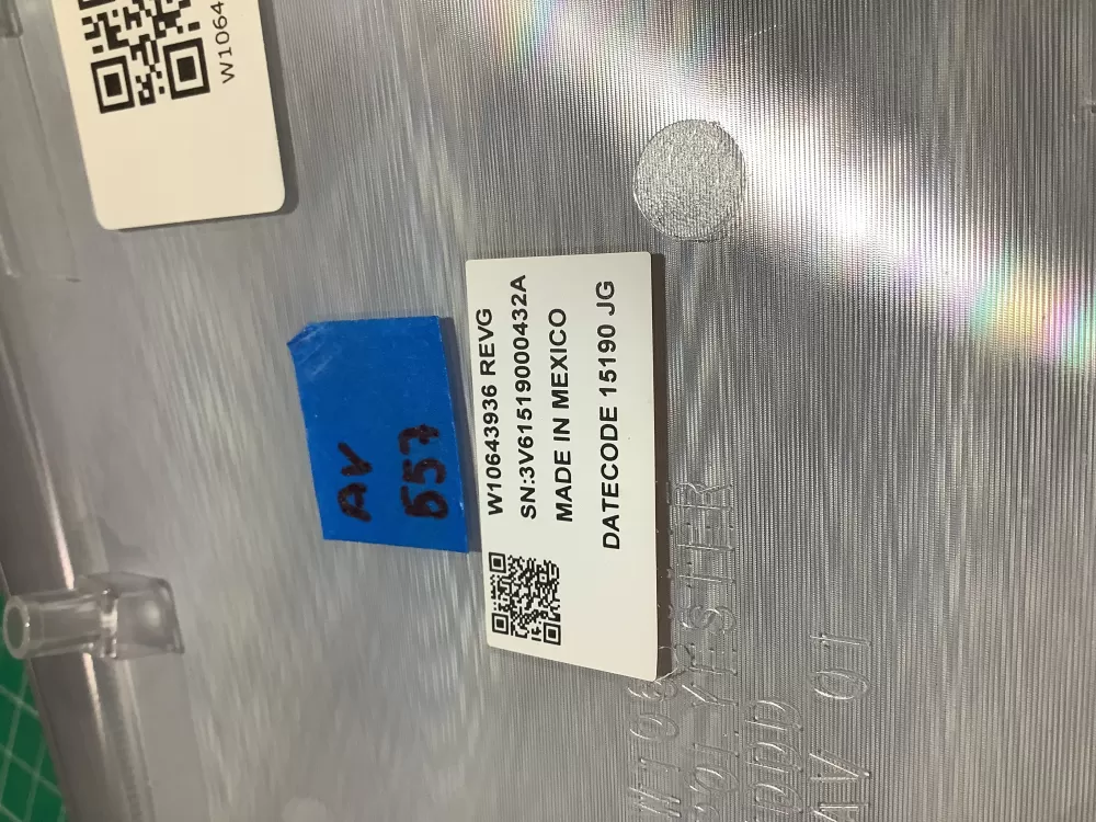 Kenmore W11043027 W10643936 Washer Control Board Panel AZ185518 | AV557