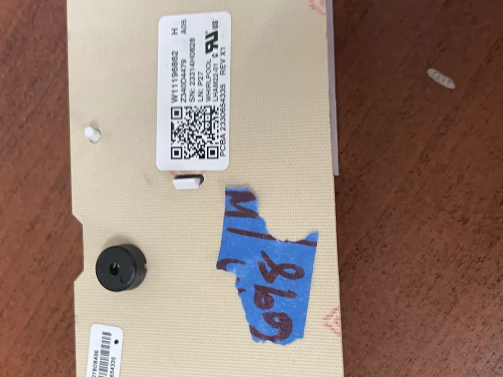 Whirlpool Dryer W11196862 Control Board AZ47848 | Wm698