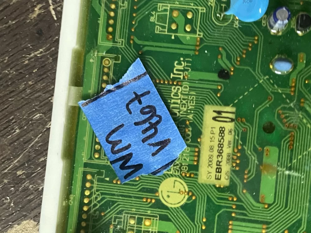 LG EBR36858801 EAX36858001 Dryer Control Board AZ51102 | Wmv467