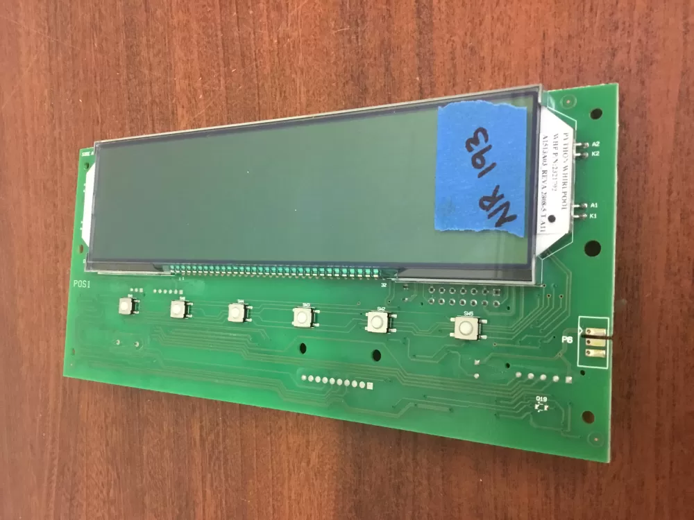 Whirlpool W10179143A Refrigerator Control Board Dispenser Panel AZ29291 | NR193