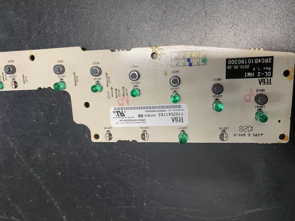 GE 165D9735G002 Dishwasher Control Board /
