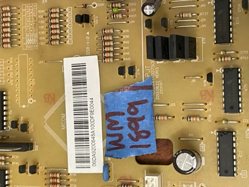Samsung DA92 00648A Refrigerator Control Board AZ52371 | Wm1899