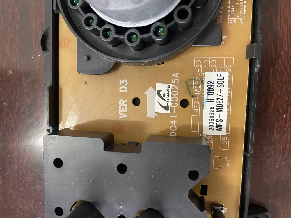 Samsung DC92-00124A DC41-00025A Dryer UI Control Board AZ39305 | KMV385