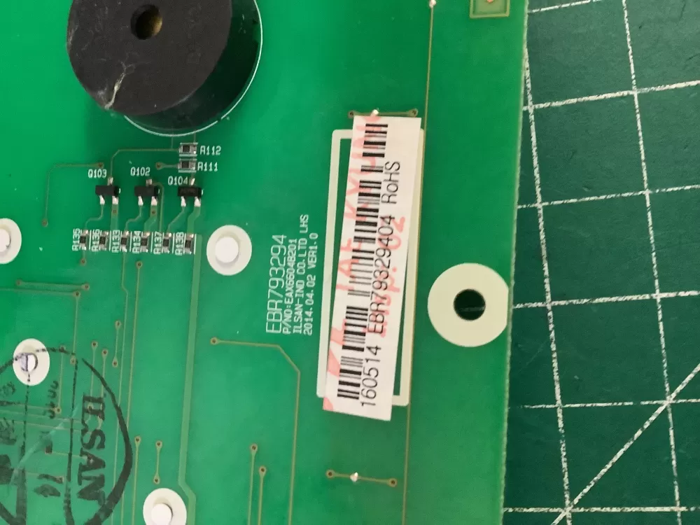Whirlpool EBR79329404 Refrigerator Control Board Dispenser AZ194794 | NR301