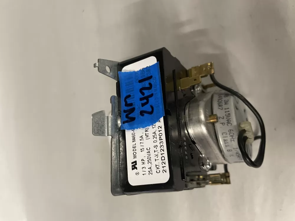 GE 212D1233P012 WE4M364 Dryer Timer AZ224812 | Wm2421