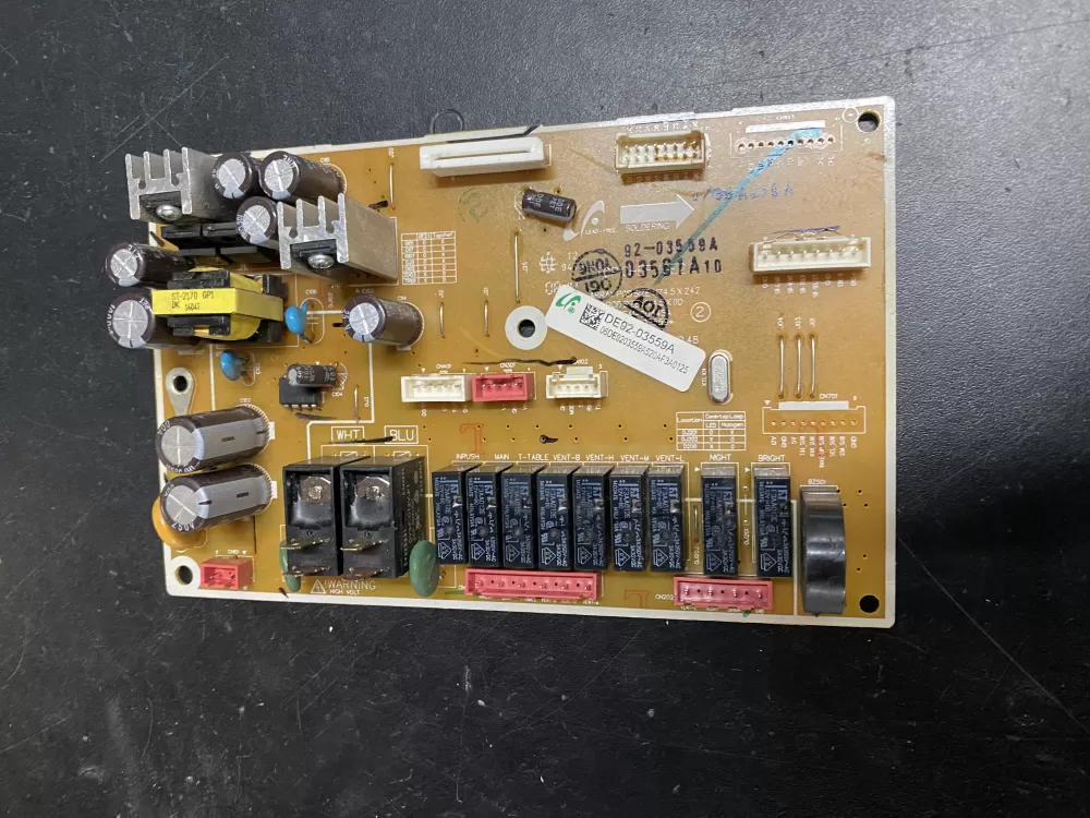 Samsung DE92-03559A Microwave Control Board PCB Assembly