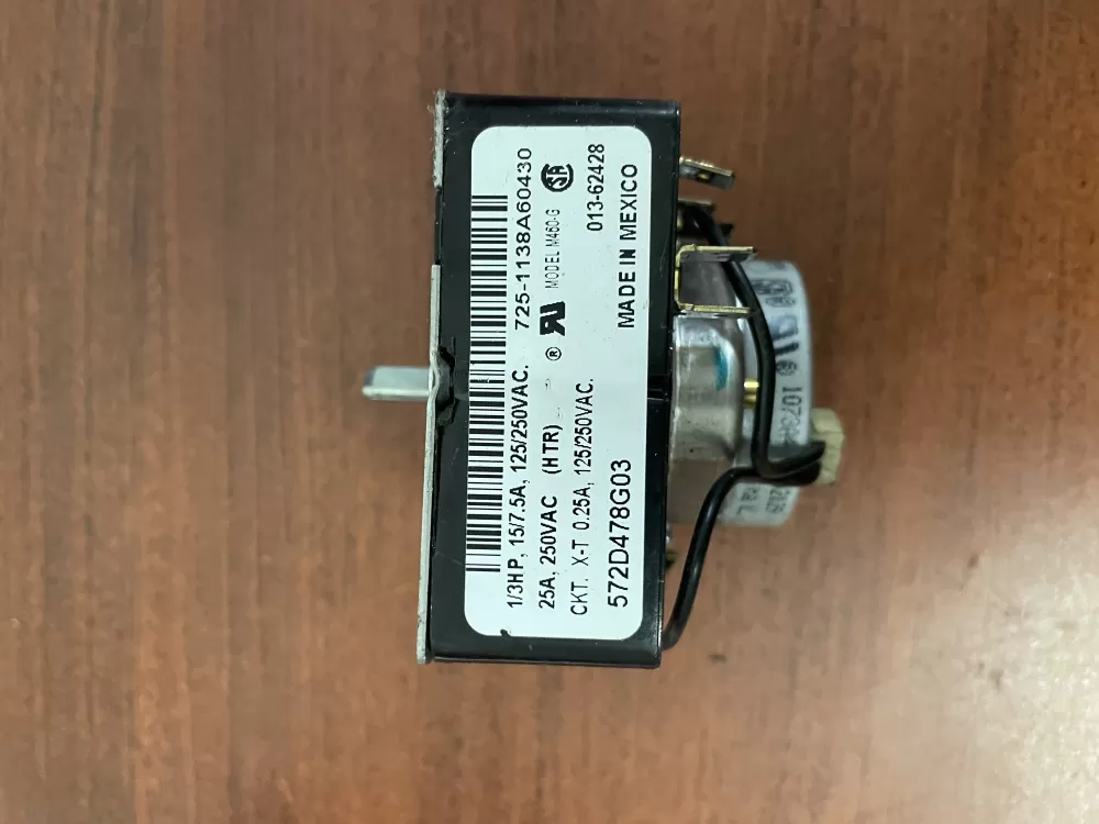 GE 572D478G03 Dryer Timer