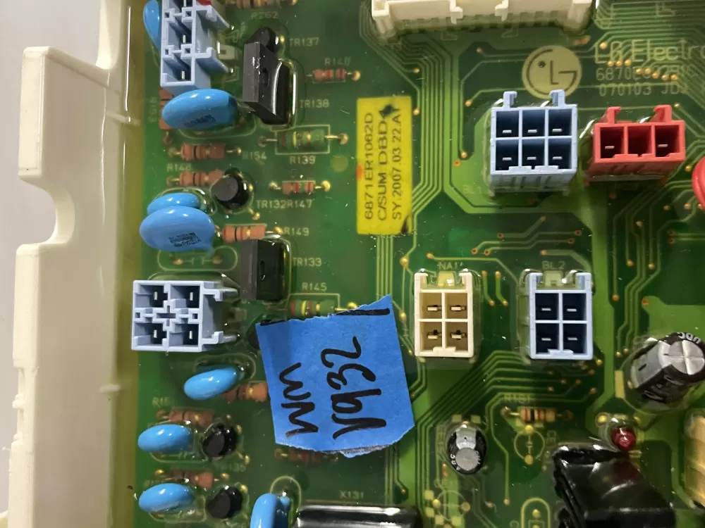 LG Kenmore 6870EC9291C 6871ER1062D Washer Control Board AZ210839 | Wmv932