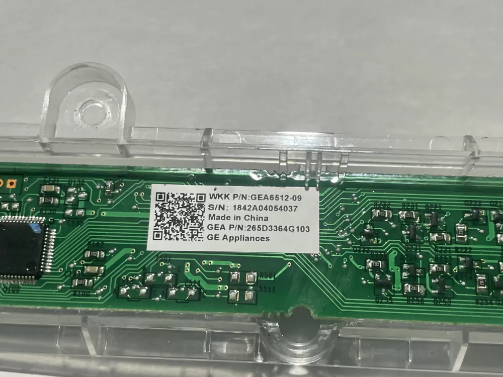 GE 265d3364g103 Wd21x26182 Dishwasher Control Board Panel AZ120955 | Wm2223