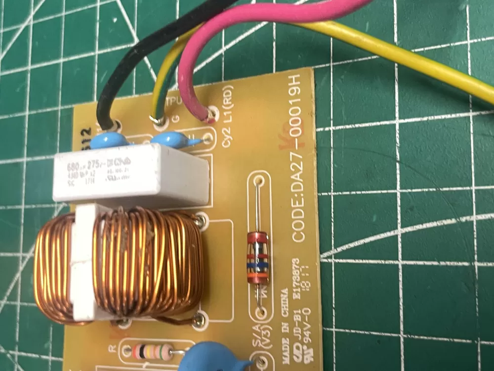 Kenmore DA27 00019H Refrigerator Control Board Noise Filter AZ204014 | Wm2190