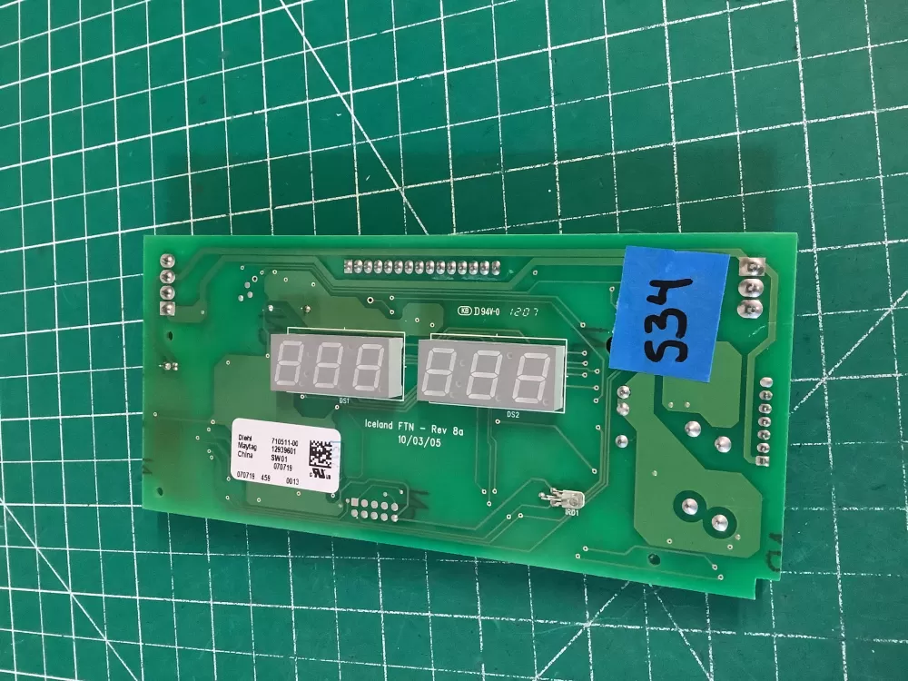 Maytag 12939601 67006294 5 Control Board AZ228972 | NR534