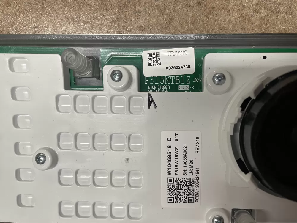 Whirlpool Maytag W10468518 Washer Control Board AZ15799 | KMV353