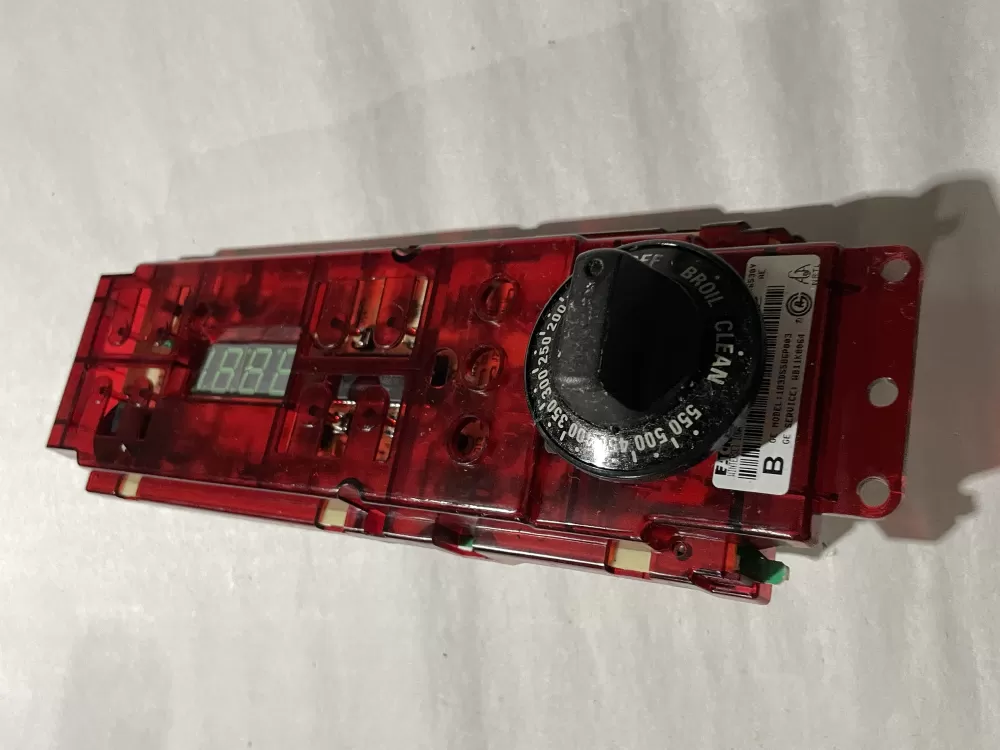 A1 GE Range Oven Control Board w/ Black Overlay AZ197863 | Wm2757
