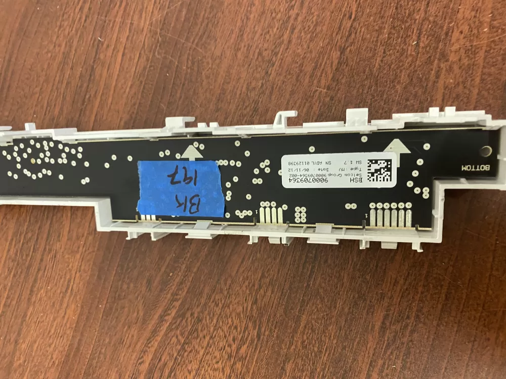 Bosch 9000709364 Dishwasher Control Board AZ30196 | BK197