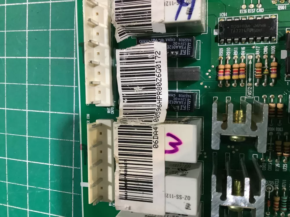 Samsung DA41 00596H Refrigerator Control Board AZ148988 | NR2490