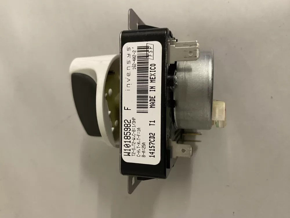 Whirlpool  Maytag  Kenmore AP6016541 W10185982 WPW10185982VP WPW10185982 PS11749831 W10185982 G Dryer Timer
