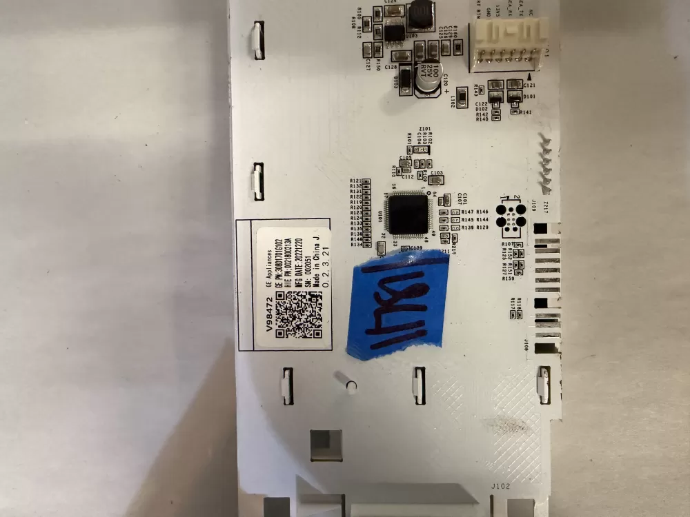 GE 308D1701G102 Washer Control Board UI Panel AZ222000 | KMV781