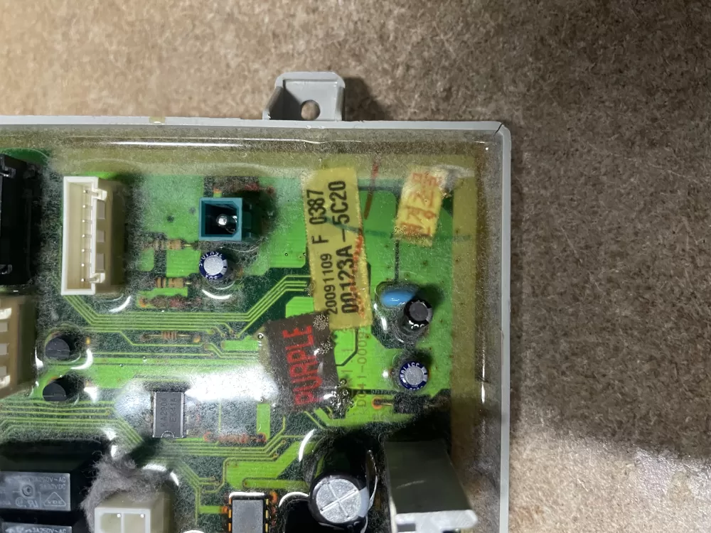 Samsung DC92-00123A Dryer Control Board AZ8647 | KM1181