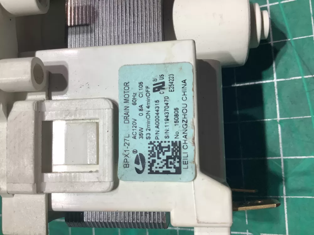 Electrolux  Frigidaire A00044315 Dishwasher Drain Pump
