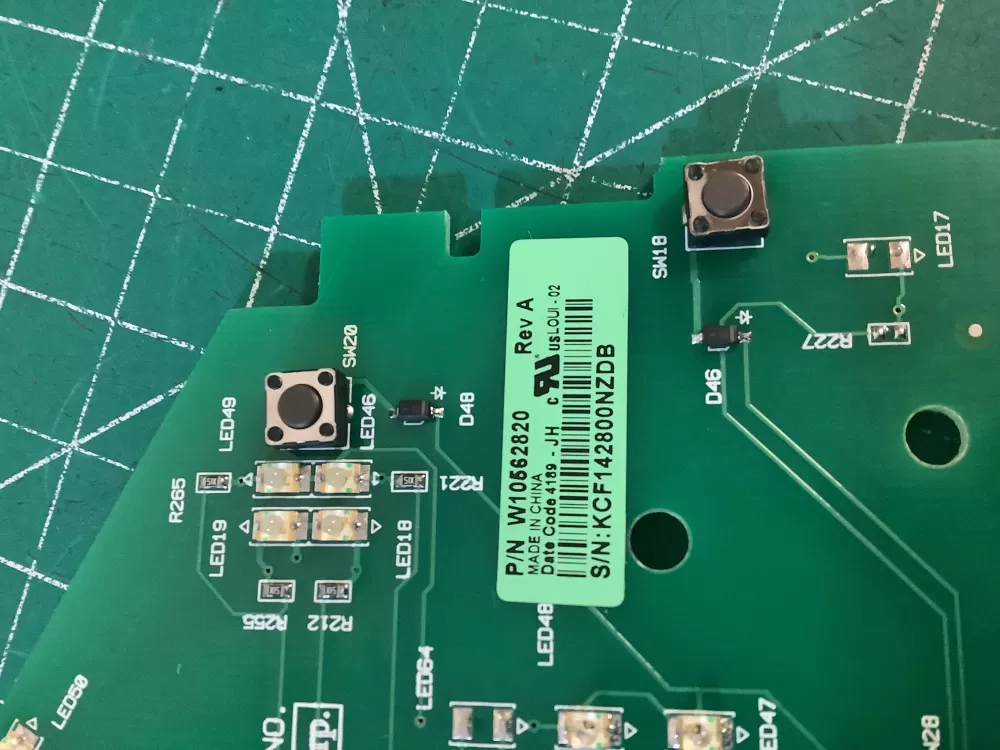 Whirlpool W10562820 Washer Control Board AZ210176 | NR2761