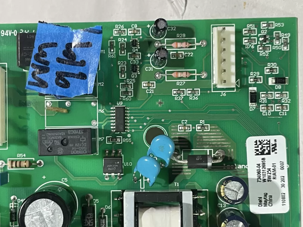 Whirlpool Maytag W10312695B Refrigerator Control Board AZ152349 | Wm919