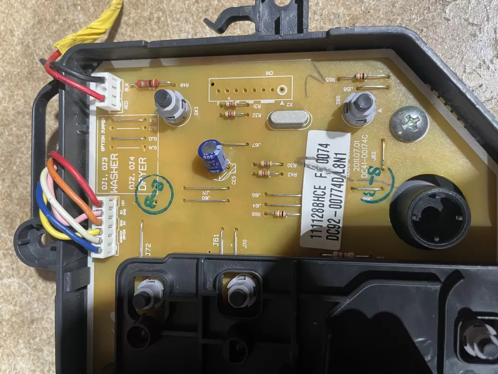 Samsung DC92 00774D Washer Control Board AZ59043 | KMV503