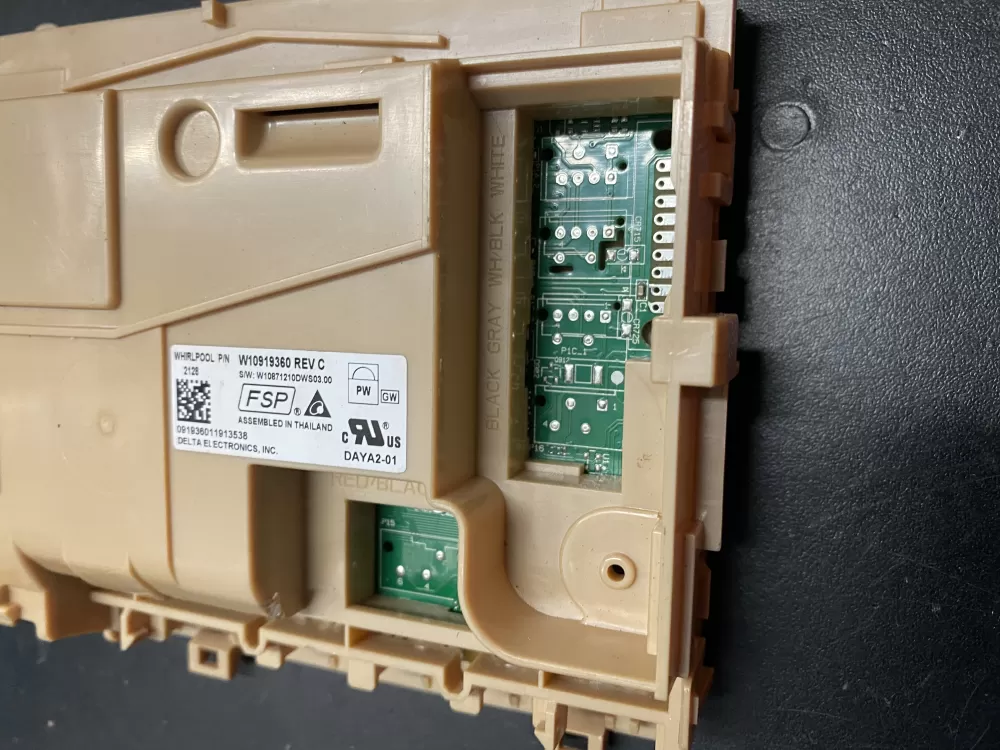 Whirlpool W10919360 W11087226 Dishwasher Control Board AZ23766 | BK776