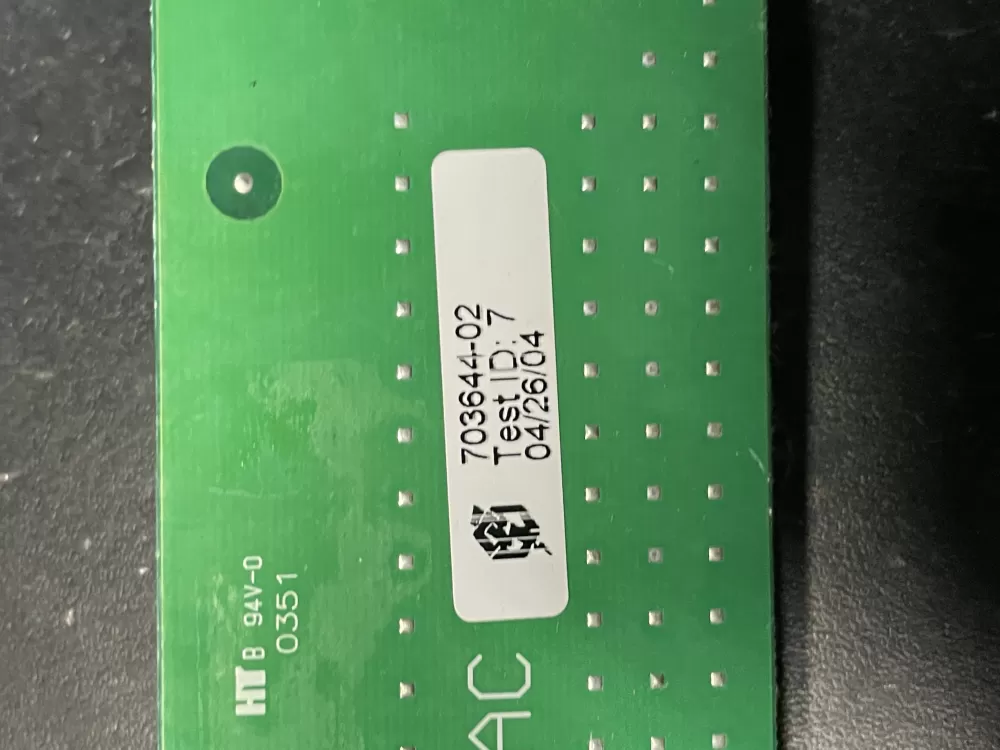 Frigidaire 703644 02 40507900 Refrigerator Control Board AZ23612 | WM971